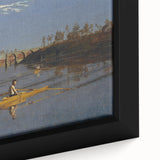 Champion Single Sculls Art Print - Thomas Eakins Rowing Canvas Decor