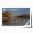 Champion Single Sculls Art Print - Thomas Eakins Rowing Canvas Decor