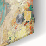 Modern Figurative Wall Art - Elegant Abstract Woman in Pastel Hues