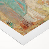 Modern Figurative Wall Art - Elegant Abstract Woman in Pastel Hues