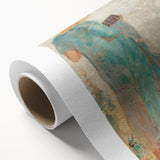 Modern Figurative Wall Art - Elegant Abstract Woman in Pastel Hues