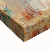 Modern Figurative Wall Art - Elegant Abstract Woman in Pastel Hues