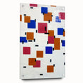 Modern Abstract Wall Art - Geometric Color Blocks Composition