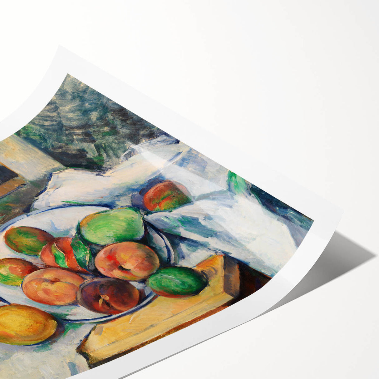 Modern Wall Art: A Table Corner by Paul Cézanne for Stylish Homes