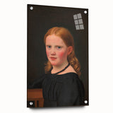 Classic Romantic Paintings - Emilie Eckersberg Portrait Canvas Art