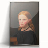 Classic Romantic Paintings - Emilie Eckersberg Portrait Canvas Art