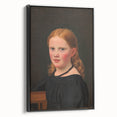 Classic Romantic Paintings - Emilie Eckersberg Portrait Canvas Art