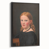 Classic Romantic Paintings - Emilie Eckersberg Portrait Canvas Art