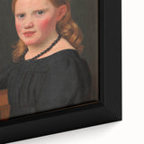 Classic Romantic Paintings - Emilie Eckersberg Portrait Canvas Art