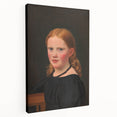 Classic Romantic Paintings - Emilie Eckersberg Portrait Canvas Art