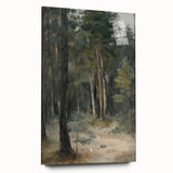 Serene Forest Living Room Wall Art – Modern Canvas Print