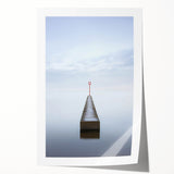 Minimalist Pier Office Wall Art – Modern Coastal Décor