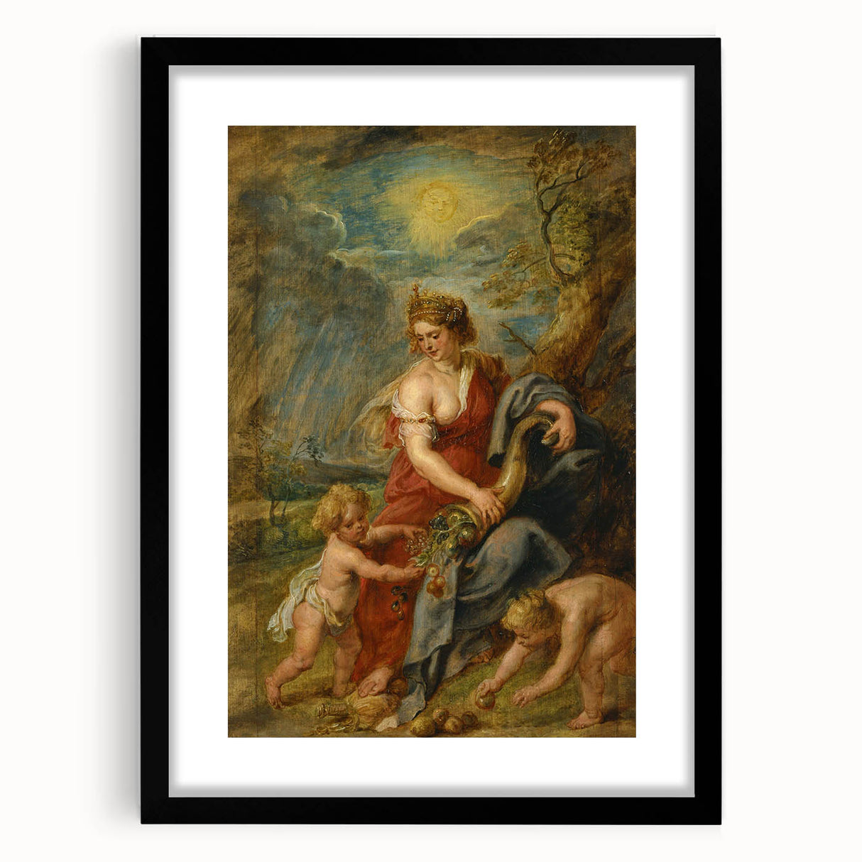Antique Art Print for Classic Wall Decor