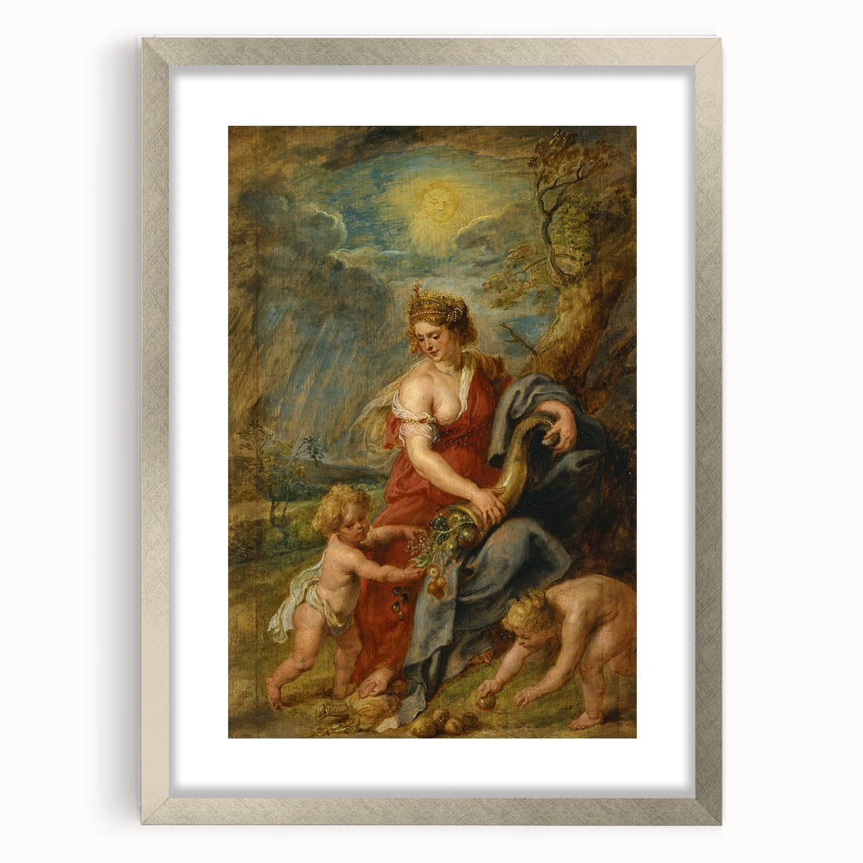 Antique Art Print for Classic Wall Decor