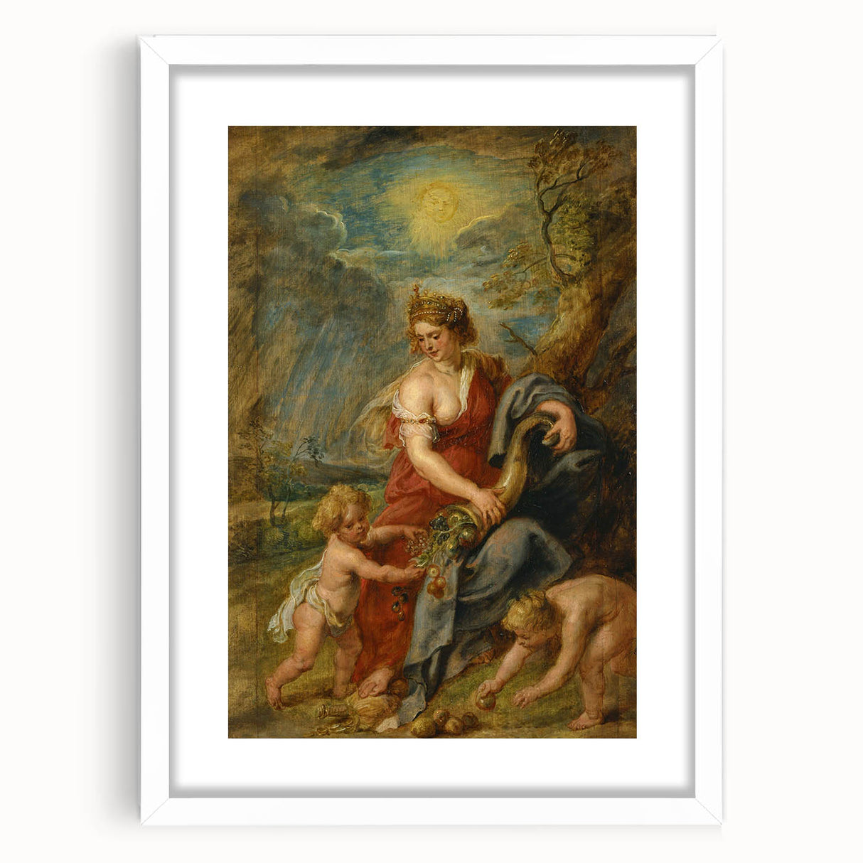 Antique Art Print for Classic Wall Decor