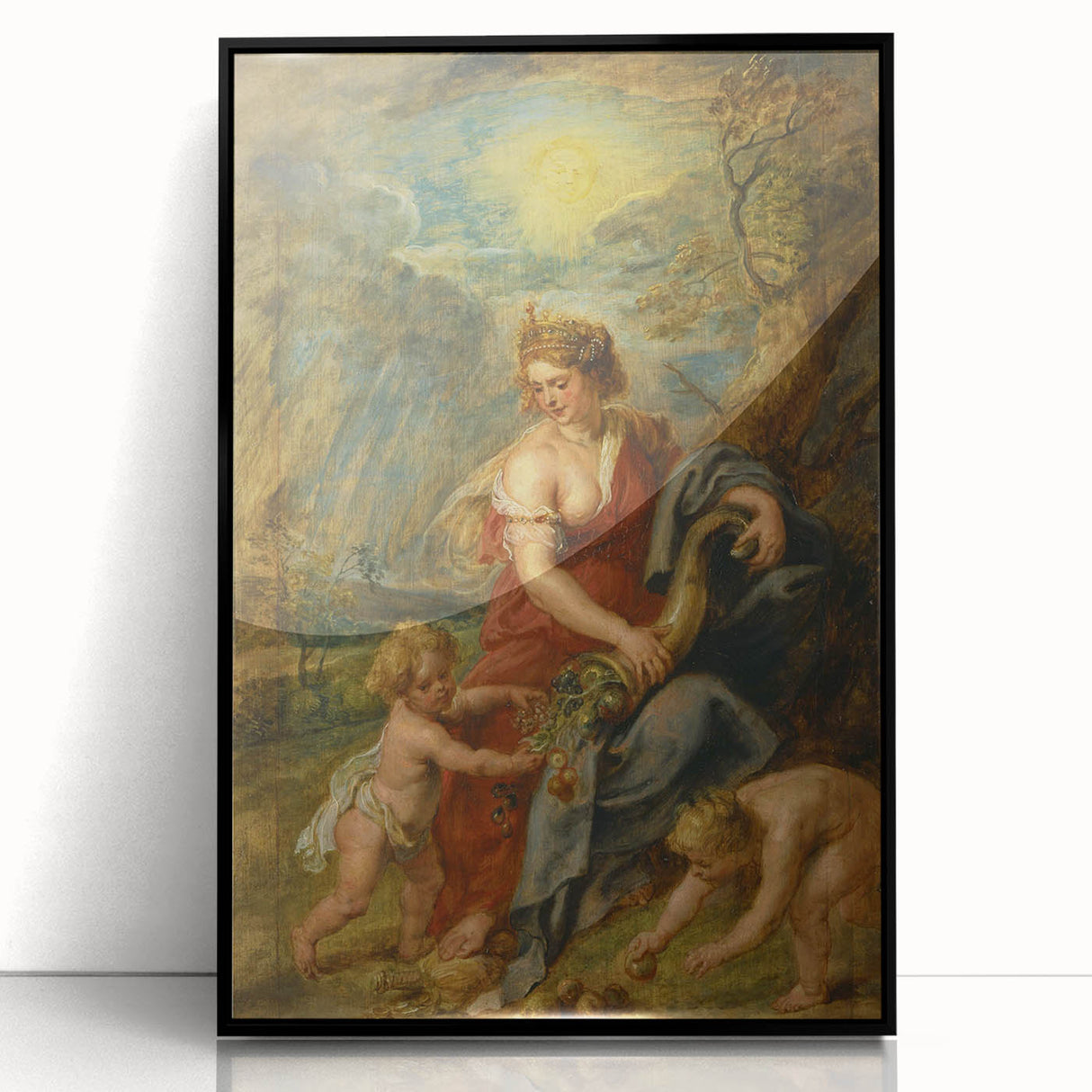 Antique Art Print for Classic Wall Decor