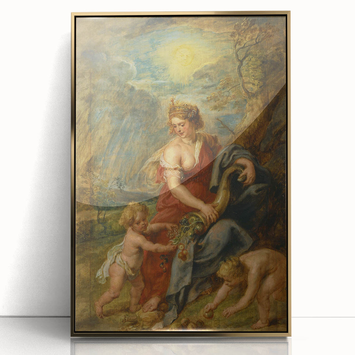 Antique Art Print for Classic Wall Decor