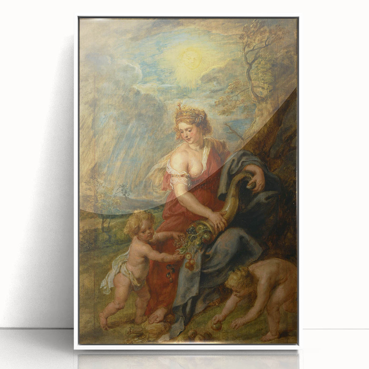 Antique Art Print for Classic Wall Decor