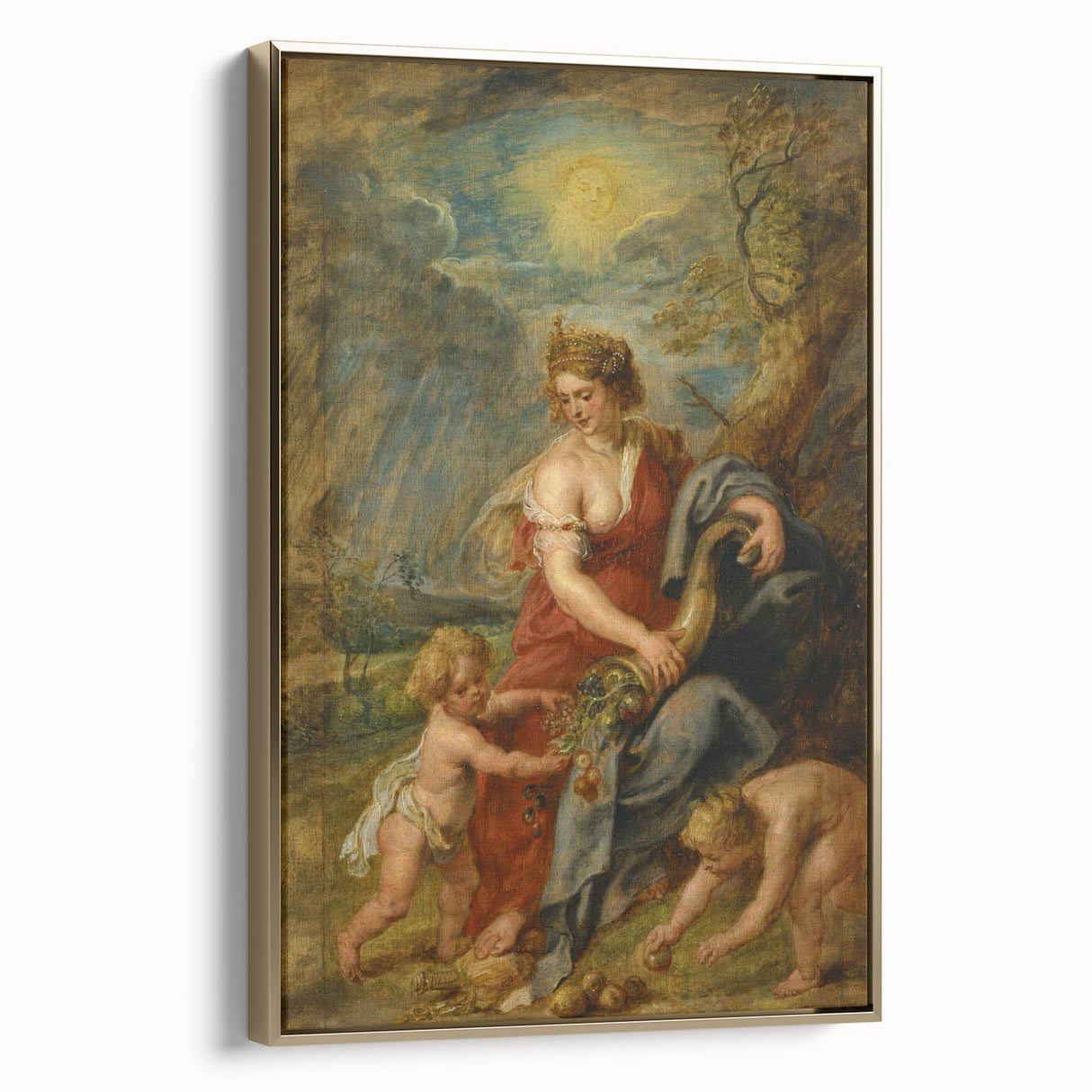 Antique Art Print for Classic Wall Decor
