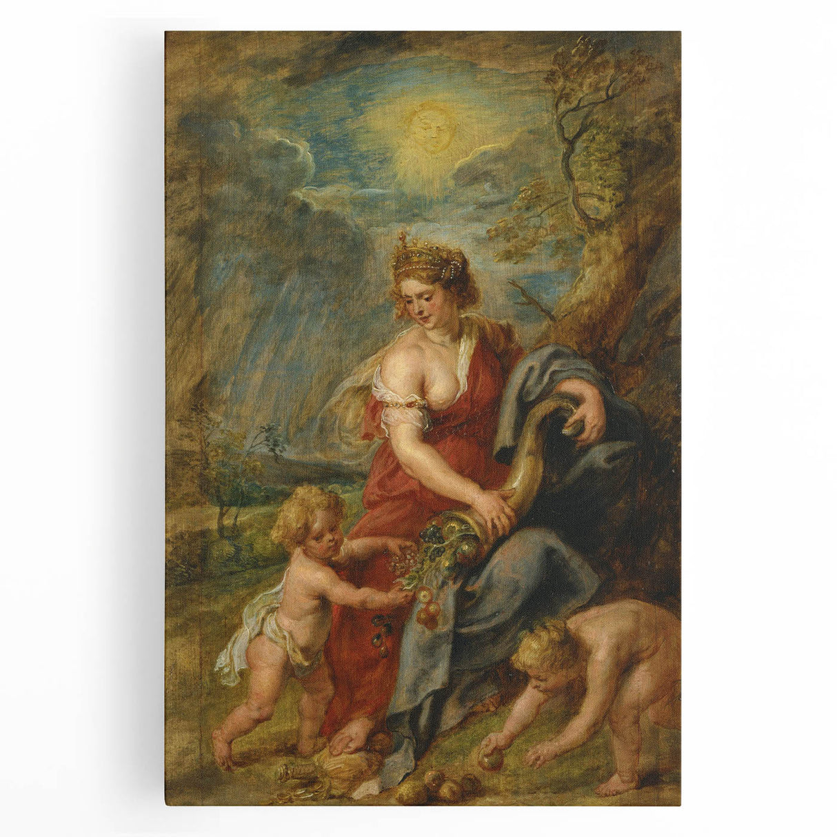 Antique Art Print for Classic Wall Decor