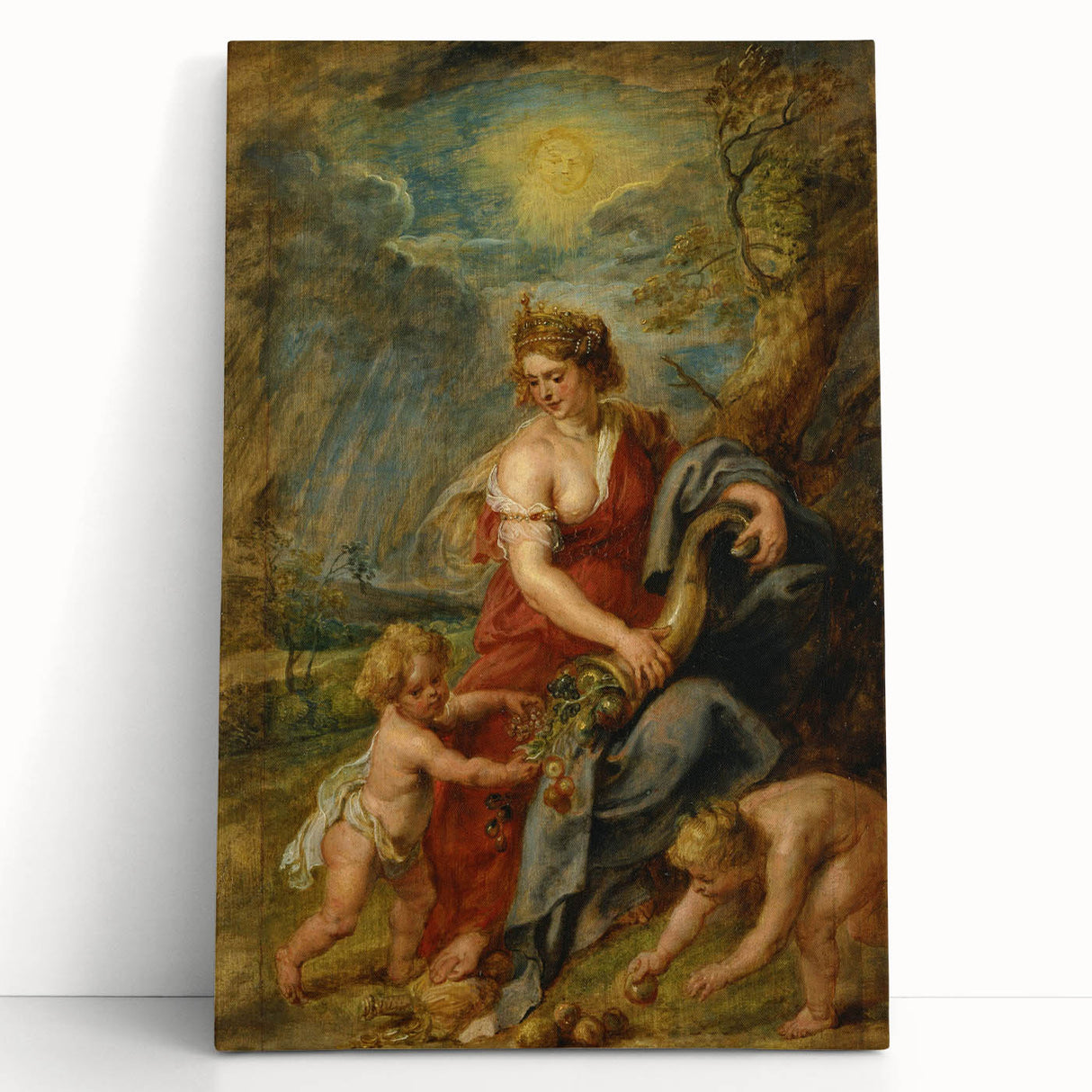 Antique Art Print for Classic Wall Decor
