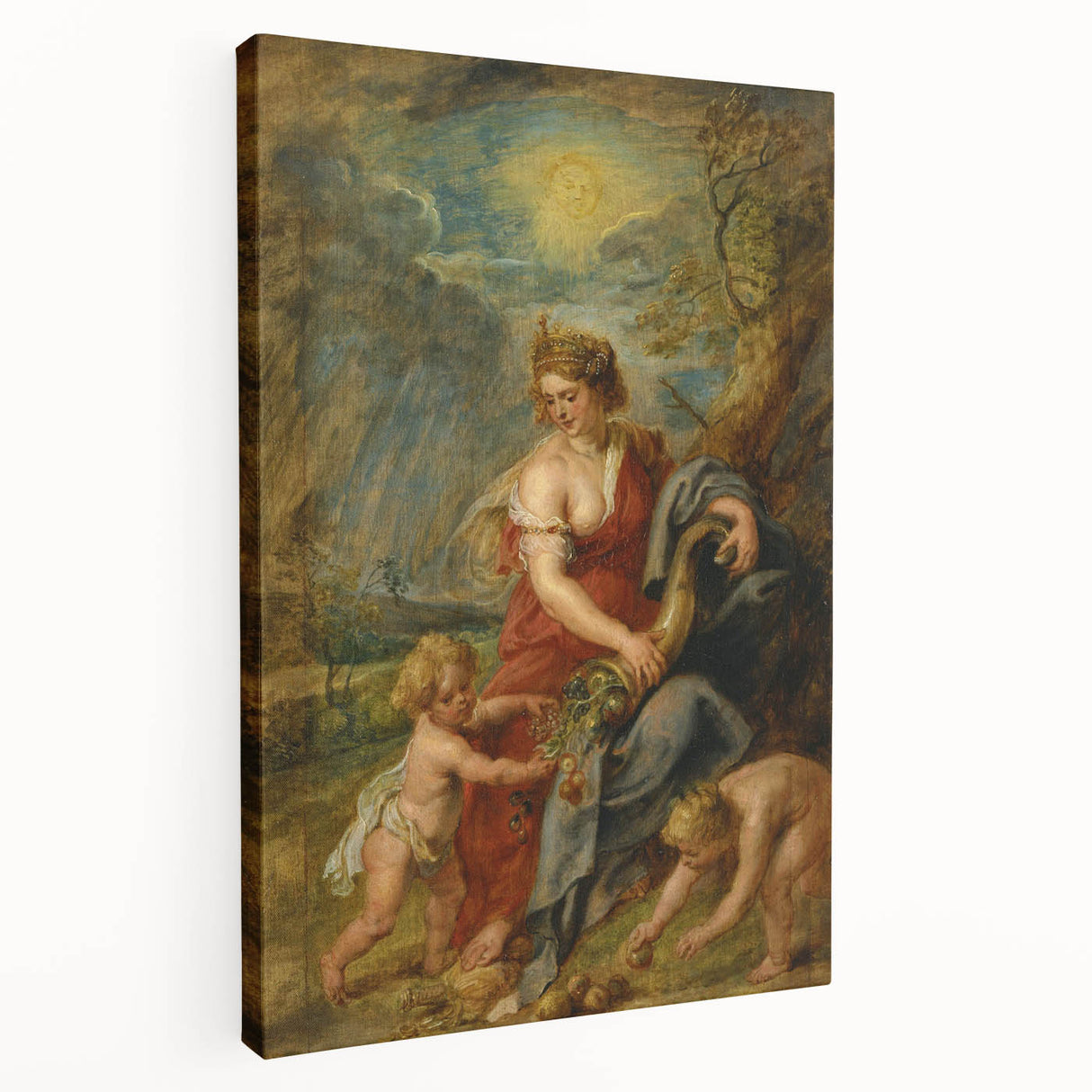Antique Art Print for Classic Wall Decor