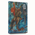 Expressionism Wall Art - Hunter with a Fox by Arnold Peter Weisz