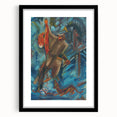 Expressionism Wall Art - Hunter with a Fox by Arnold Peter Weisz