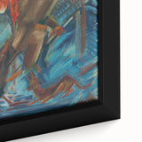 Expressionism Wall Art - Hunter with a Fox by Arnold Peter Weisz