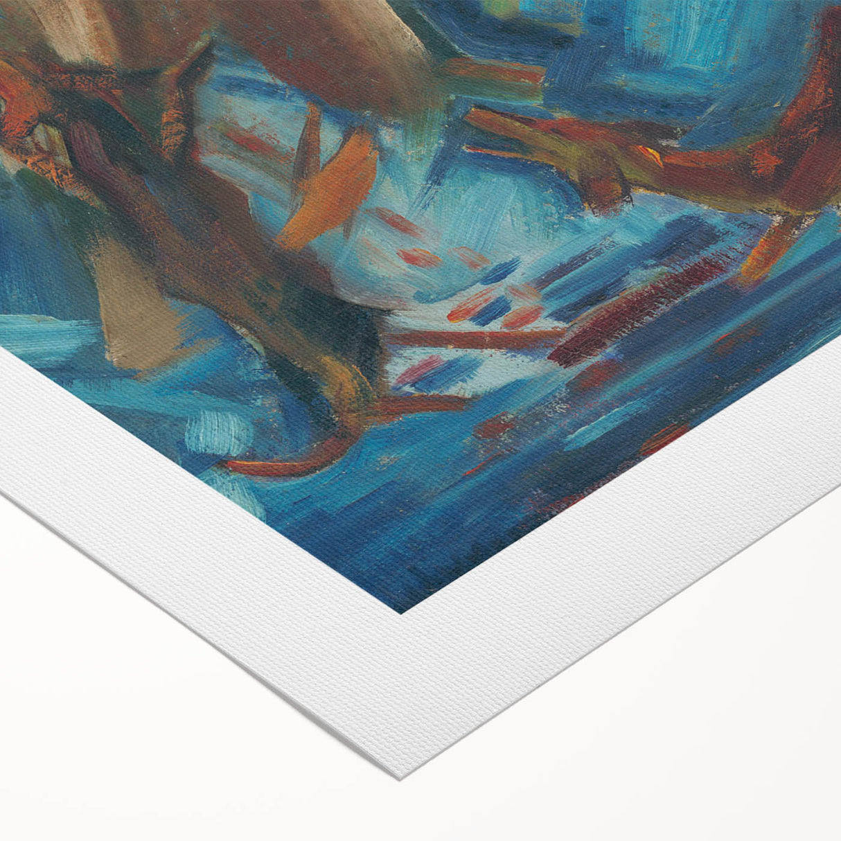 Expressionism Wall Art - Hunter with a Fox by Arnold Peter Weisz