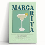 Large black and white stretched canvas featuring assorted kitchen utensils, ideal for kitchen wall art.