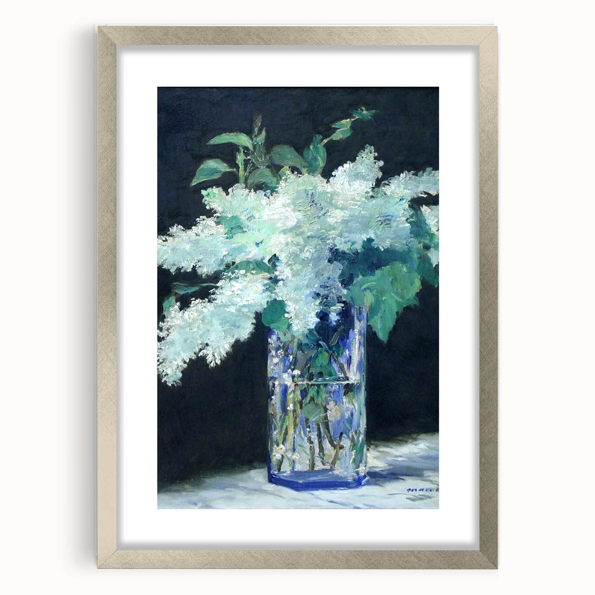 Impressionism Wall Art - Elegant Floral Still Life - Flower Vase Print