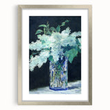 Impressionism Wall Art - Elegant Floral Still Life - Flower Vase Print