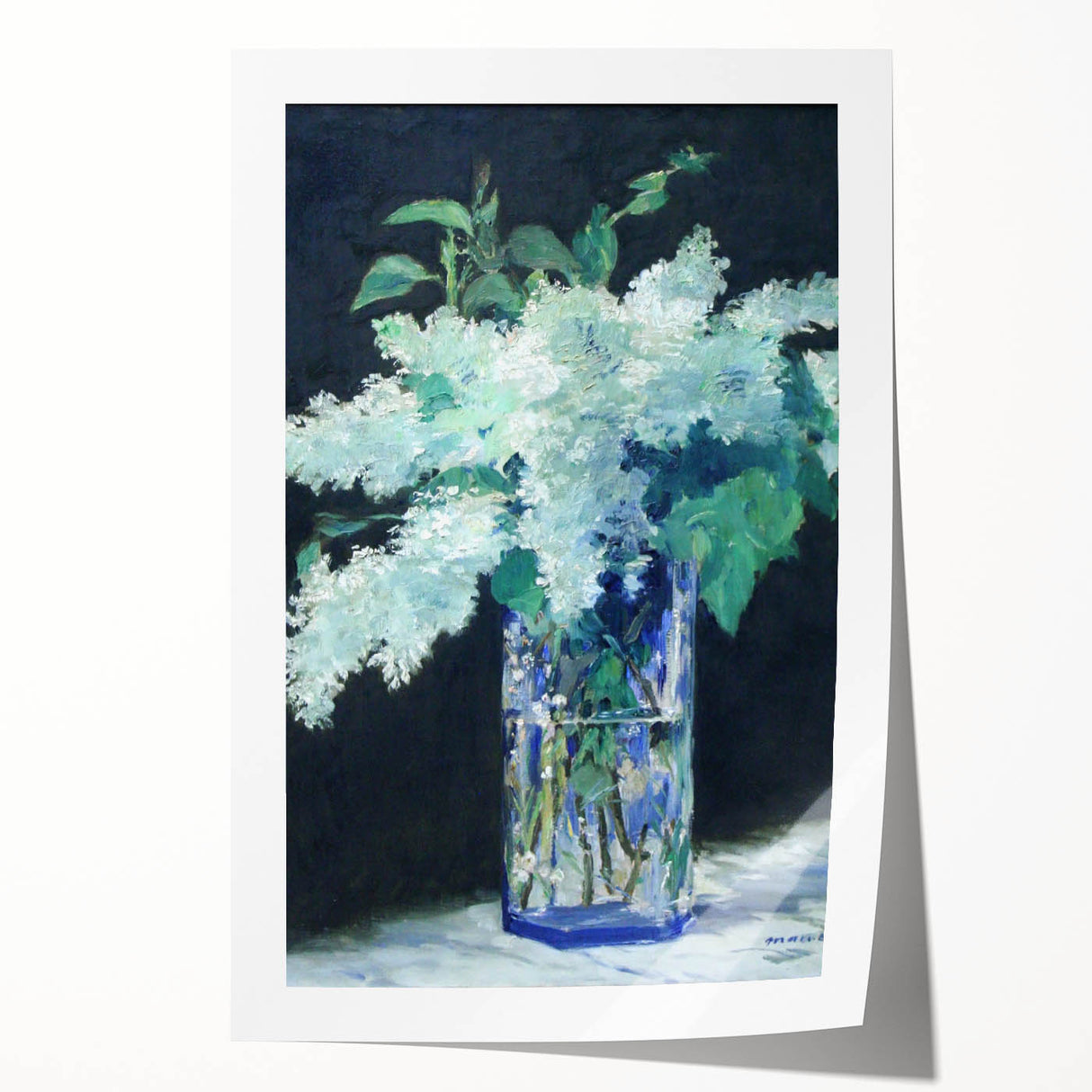Impressionism Wall Art - Elegant Floral Still Life - Flower Vase Print