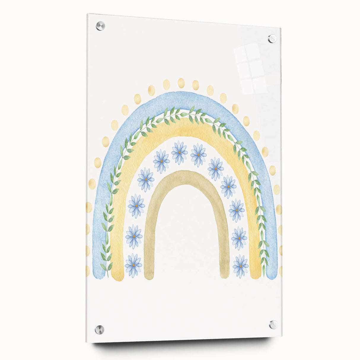Boho Rainbow Print - Children's Wall Decor for Playroom