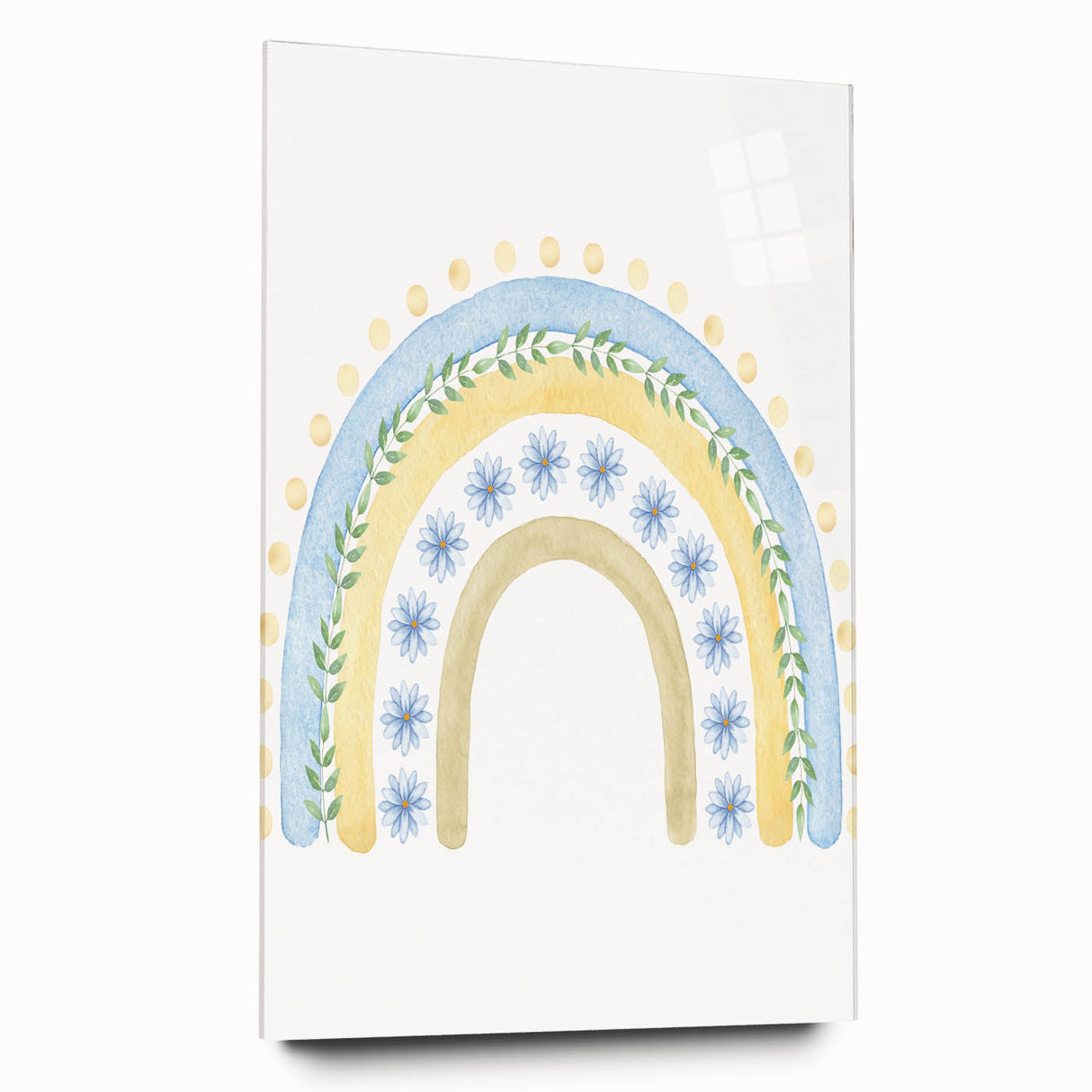 Boho Rainbow Print - Children's Wall Decor for Playroom