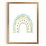 Boho Rainbow Print - Children's Wall Decor for Playroom