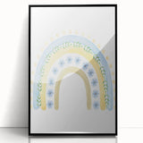 Boho Rainbow Print - Children's Wall Decor for Playroom