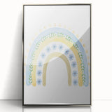Boho Rainbow Print - Children's Wall Decor for Playroom