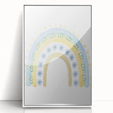 Boho Rainbow Print - Children's Wall Decor for Playroom