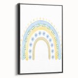 Boho Rainbow Print - Children's Wall Decor for Playroom