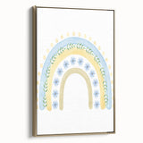 Boho Rainbow Print - Children's Wall Decor for Playroom