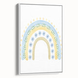 Boho Rainbow Print - Children's Wall Decor for Playroom