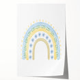 Boho Rainbow Print - Children's Wall Decor for Playroom