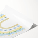 Boho Rainbow Print - Children's Wall Decor for Playroom