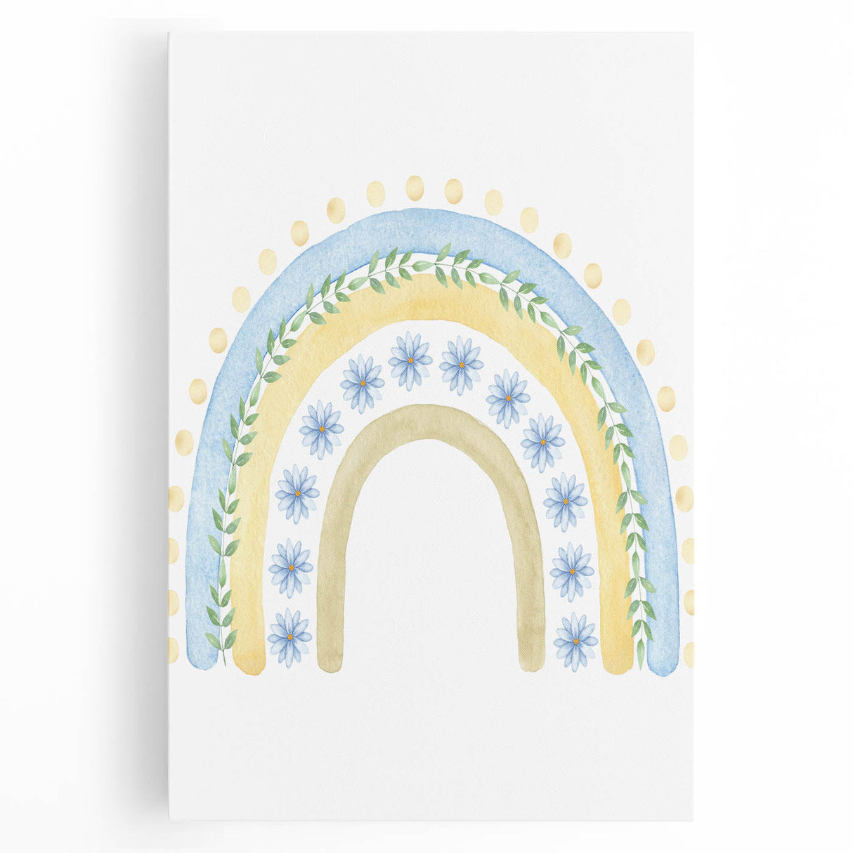 Boho Rainbow Print - Children's Wall Decor for Playroom