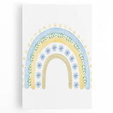 Boho Rainbow Print - Children's Wall Decor for Playroom