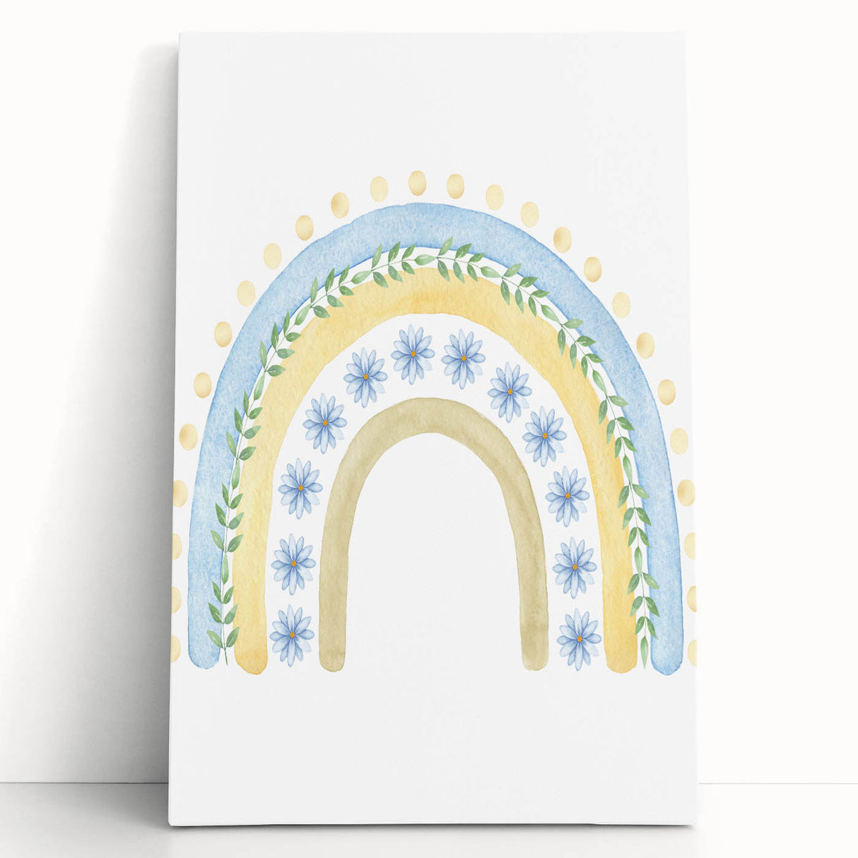 Boho Rainbow Print - Children's Wall Decor for Playroom