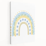 Boho Rainbow Print - Children's Wall Decor for Playroom