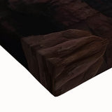 Close-up of a stretched canvas depicting vibrant landscape canyons with rich colors and intricate details, perfect for enhancing home decor and artistic spaces.